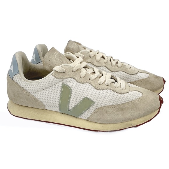 Veja Women's Rio Branco Alveomesh Suede Sneakers Size 7 US Casual Retro Shoes - Picture 1 of 11